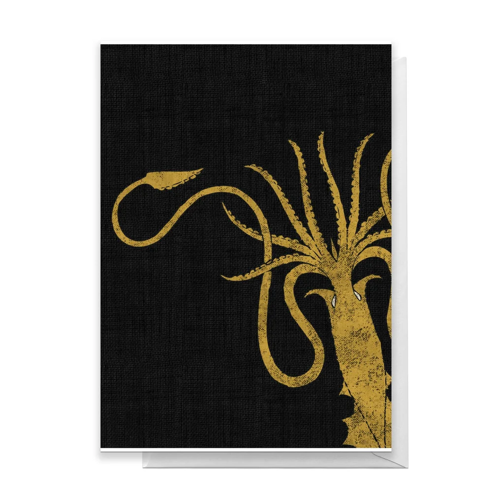 Game of Thrones House Greyjoy Greetings Card - Standard Card Bild 1
