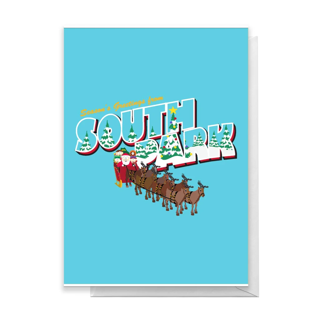 South Park Seasons Greetings Greetings Card - Standard Card Bild 1