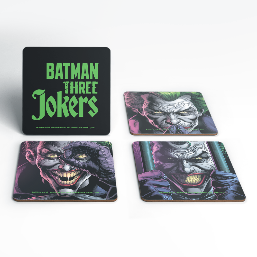 Batman Jokers Three Coaster Set Bild 1