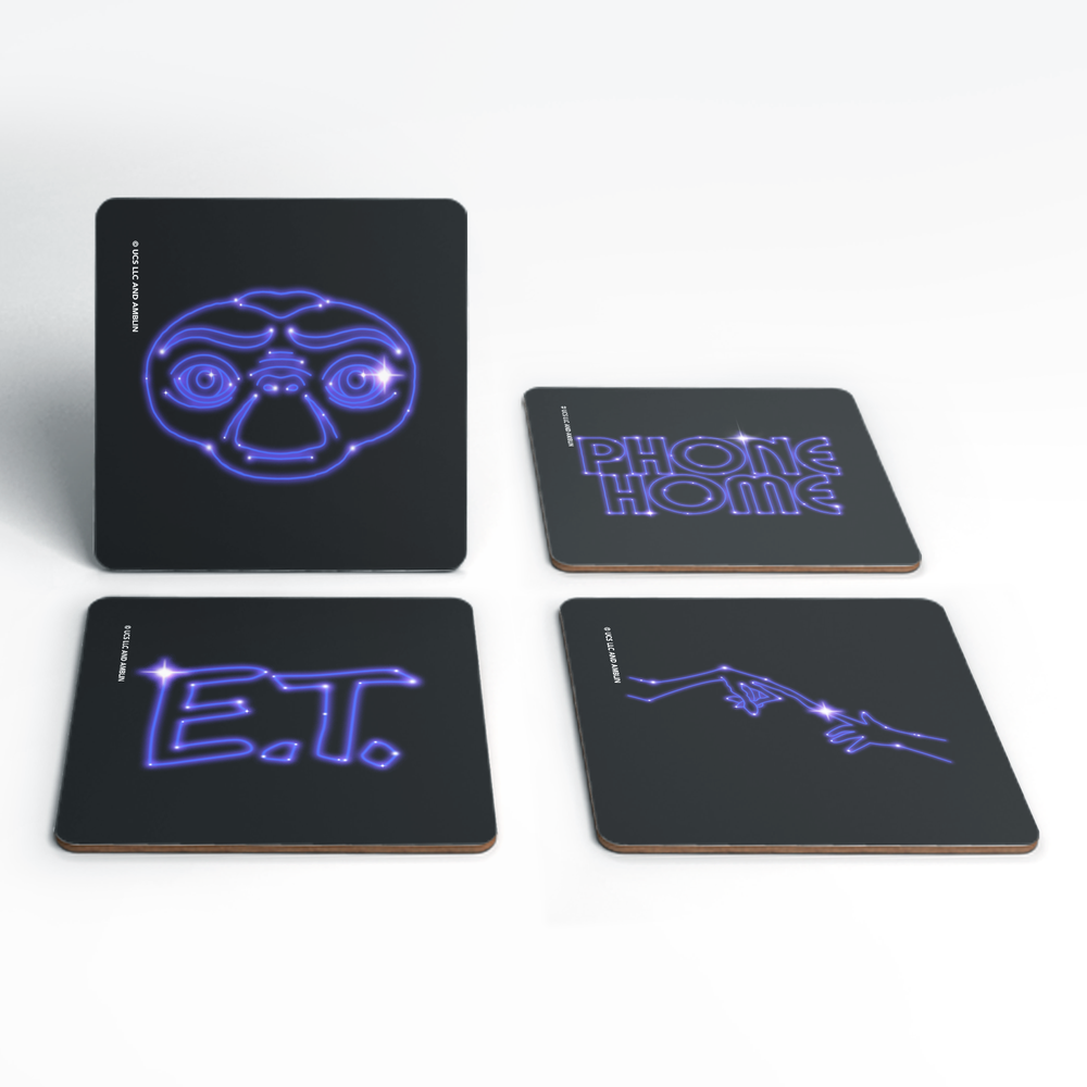 E.T. the Extra-Terrestrial E.T. Coaster Set Bild 1