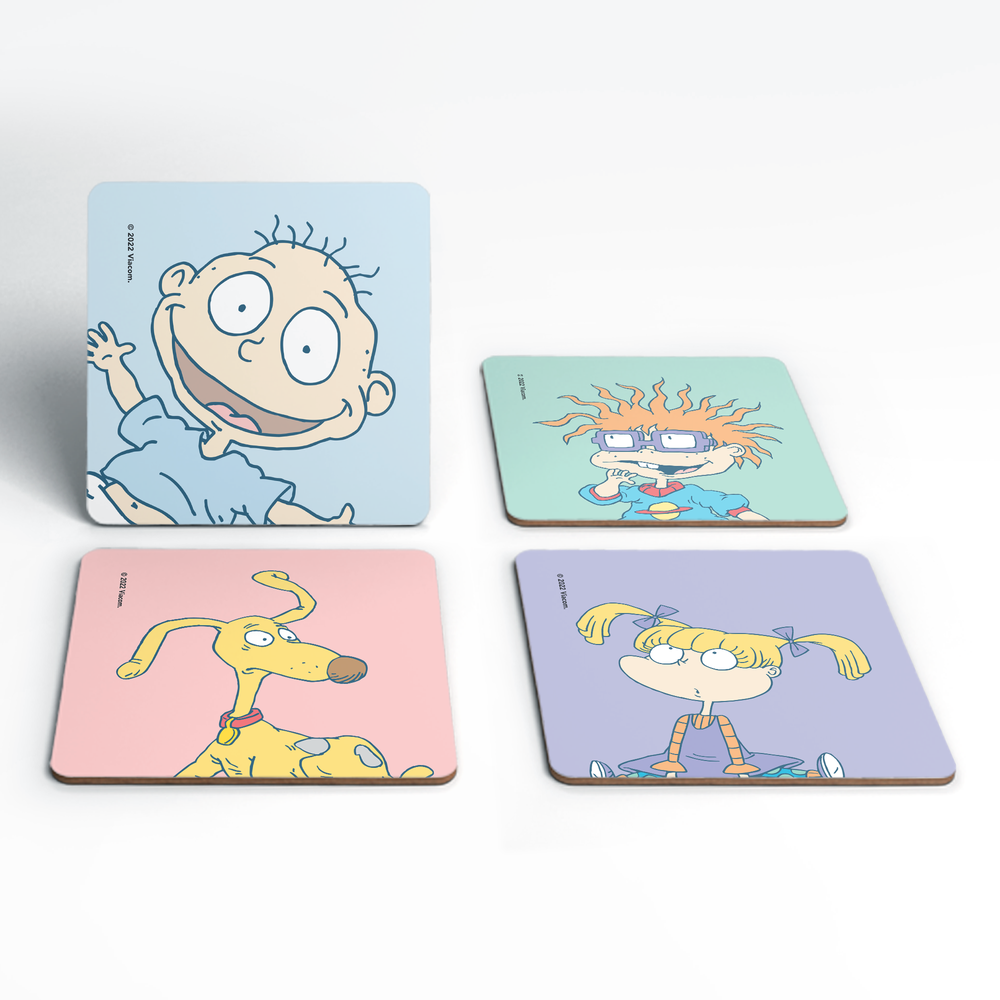 Nickelodeon Rugrats Characters Coaster Set Bild 1