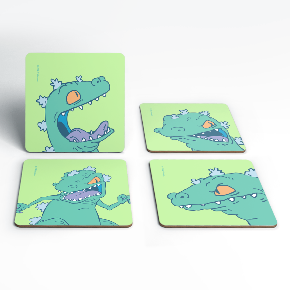 Nickelodeon Rugrats Reptar Coaster Set Bild 1