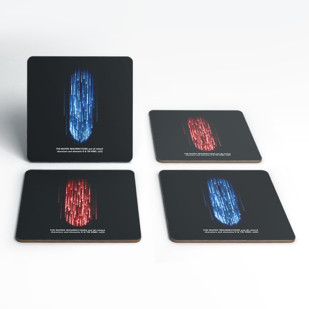 Matrix Pills Coaster Set Bild 1