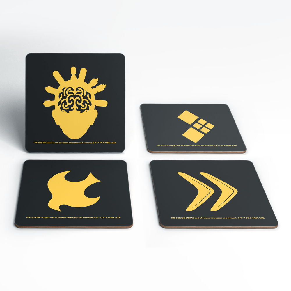 Suicide Squad Suicide Squad Icons 2 Coaster Set Bild 1