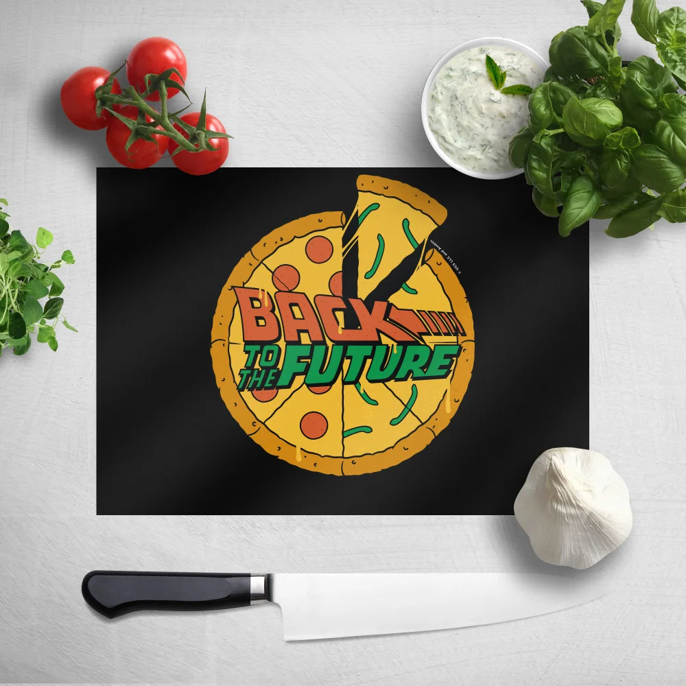 Back To The Future Pizza Chopping Board Bild 1