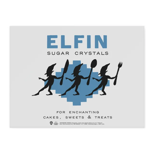 Harry Potter Elfin Sugar Crystals Chopping Board