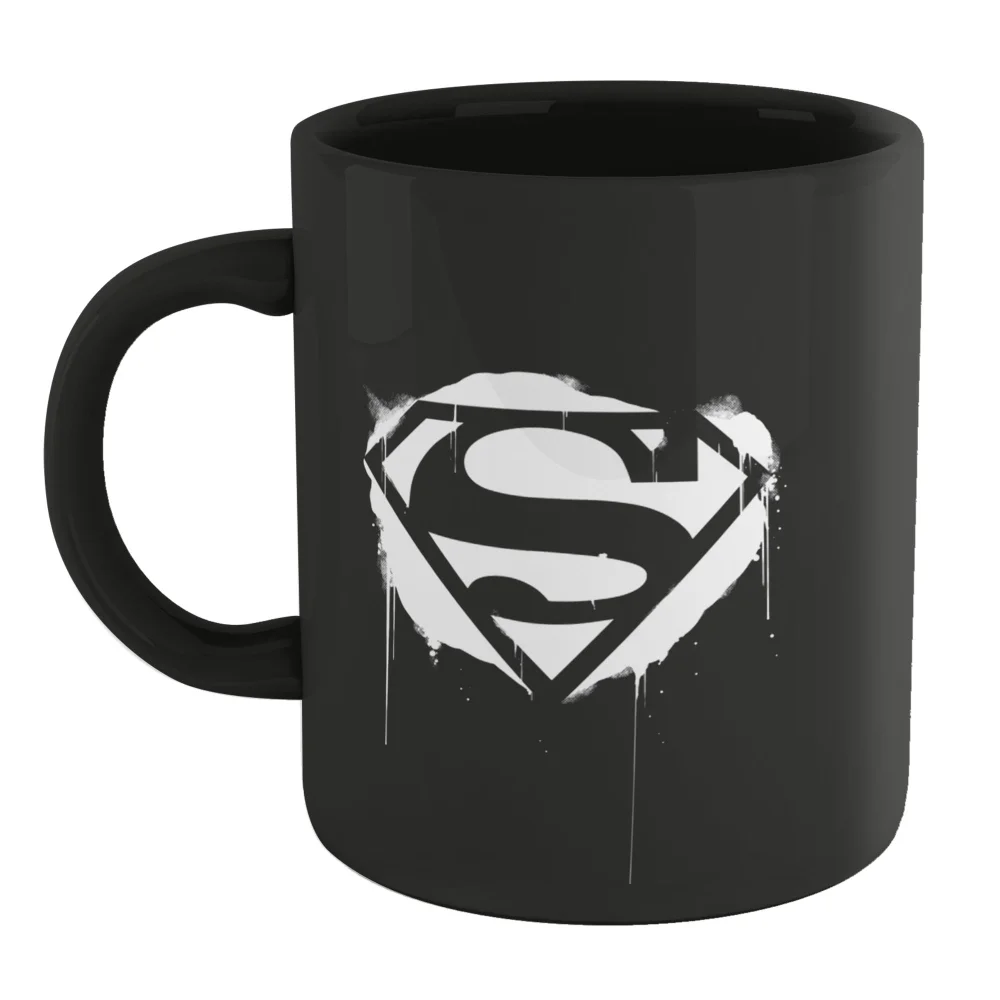 Superman Superman Graffiti Mug - Black Bild 1