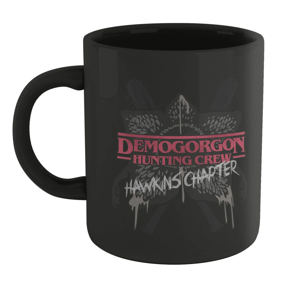 Stranger Things Demogorgon Hunting Crew Mug - Black Bild 1