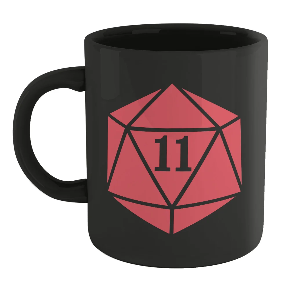 Stranger Things Dragon & Die Mug - Black Bild 1