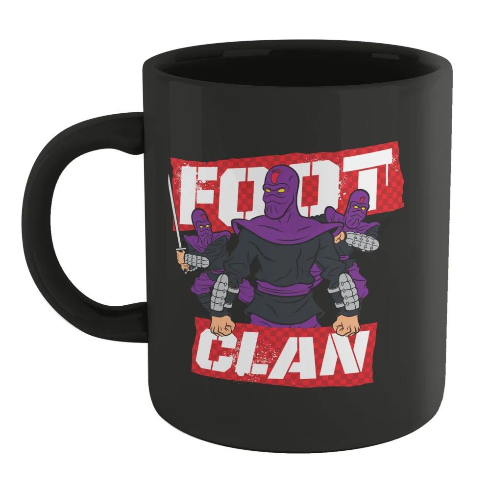 Teenage Mutant Ninja Turtles Foot Clan Mug - Black Bild 1