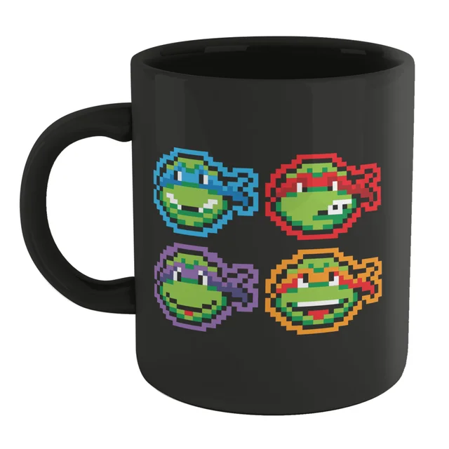 Teenage Mutant Ninja Turtles Team Turtles Mug - Black
