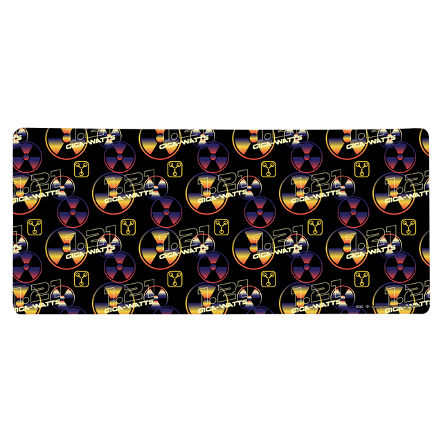 Back To The Future 1.21 Gigawatts Gaming Mouse Mat