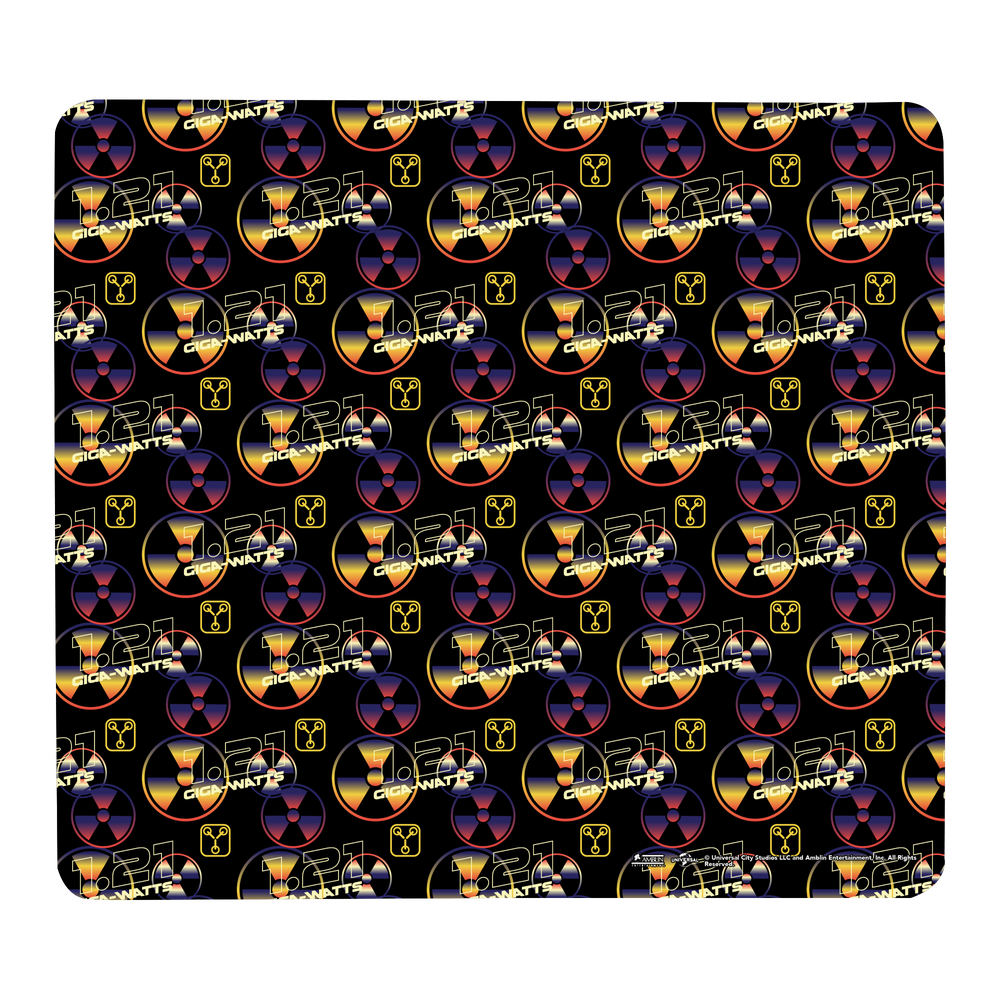 Back To The Future 1.21 Gigawatts Gaming Mouse Mat - Klein Bild 1