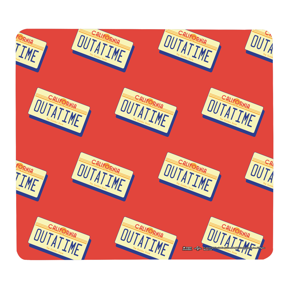 Back To The Future Outtatime Gaming Mouse Mat - Klein Bild 1