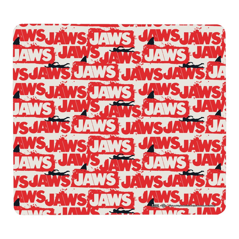 Jaws Logo Gaming Mouse Mat - Klein Bild 1