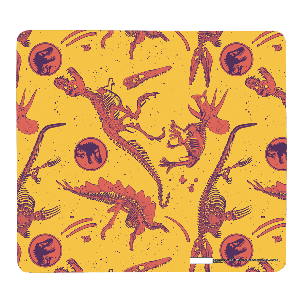 Jurassic Park Fossils Gaming Mouse Mat - Klein Bild 1