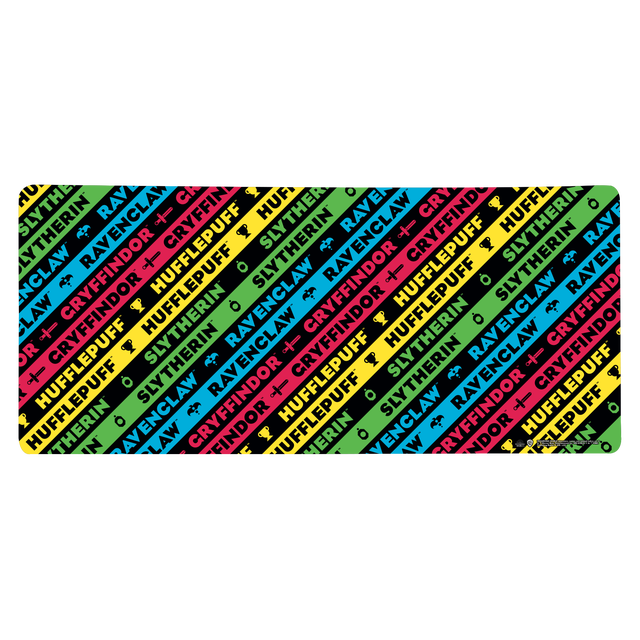 Harry Potter Hogwarts Houses Gaming Mouse Mat