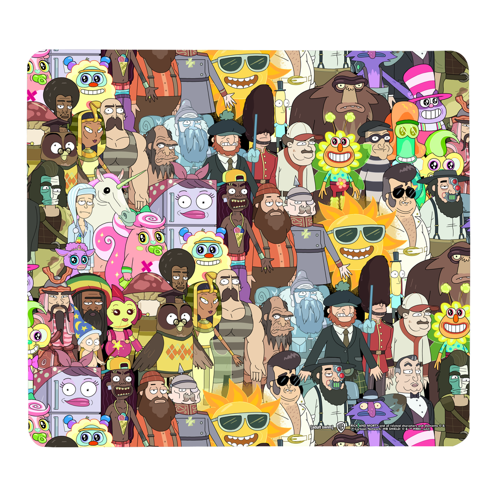 Rick and Morty Parasites Gaming Mouse Mat - Klein Bild 1