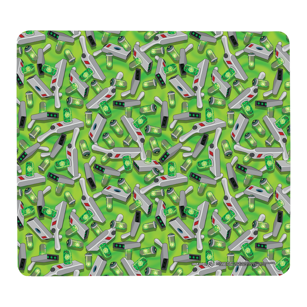 Rick and Morty Portal Gun Gaming Mouse Mat - Klein Bild 1