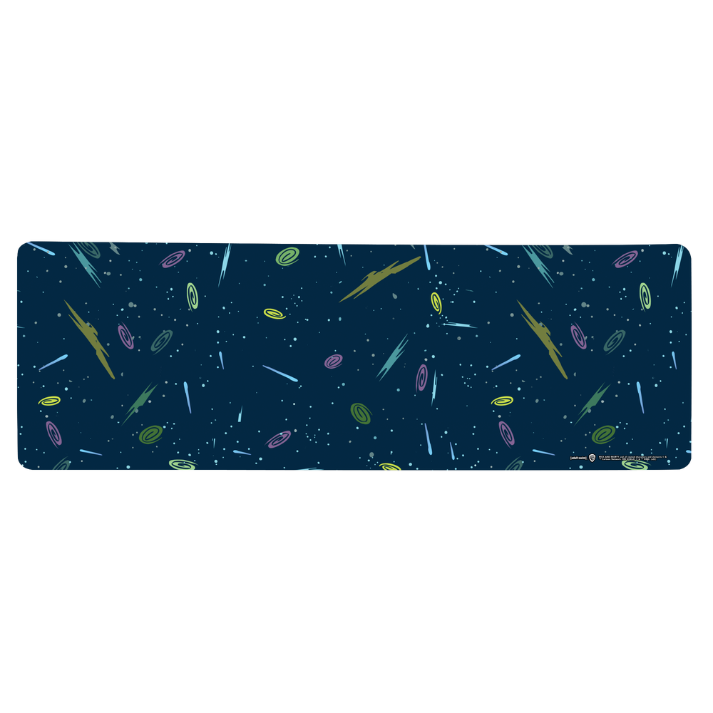 Rick and Morty Space Background Gaming Mouse Mat - Medium Bild 1
