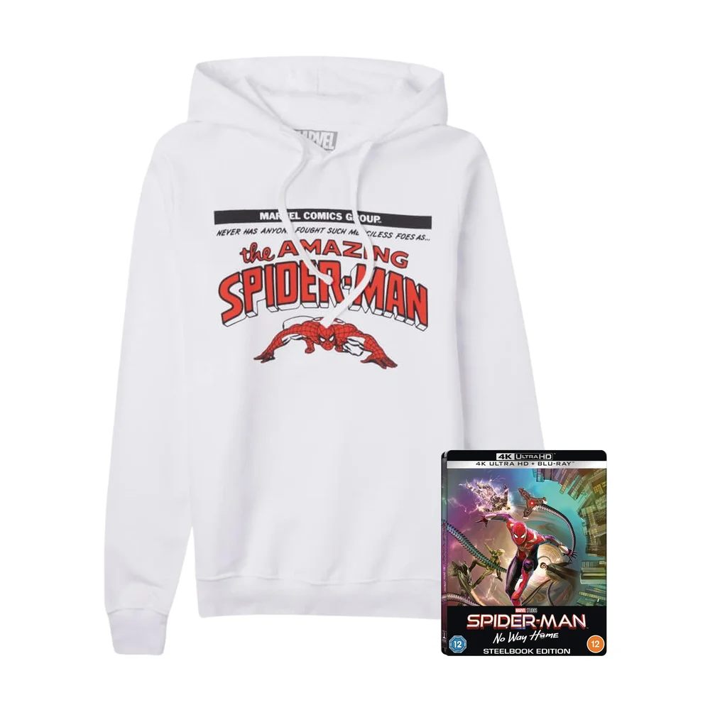 Spider-Man: No Way Home Zavvi Exclusive 4K UHD Steelbook & Hoodie Bundle - S Bild 1