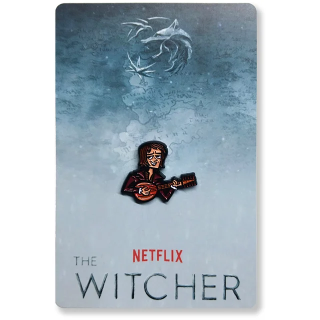 DUST! The Witcher - Dandelion Enamel Pin Badge - Limited Edition Exclusive To Zavvi