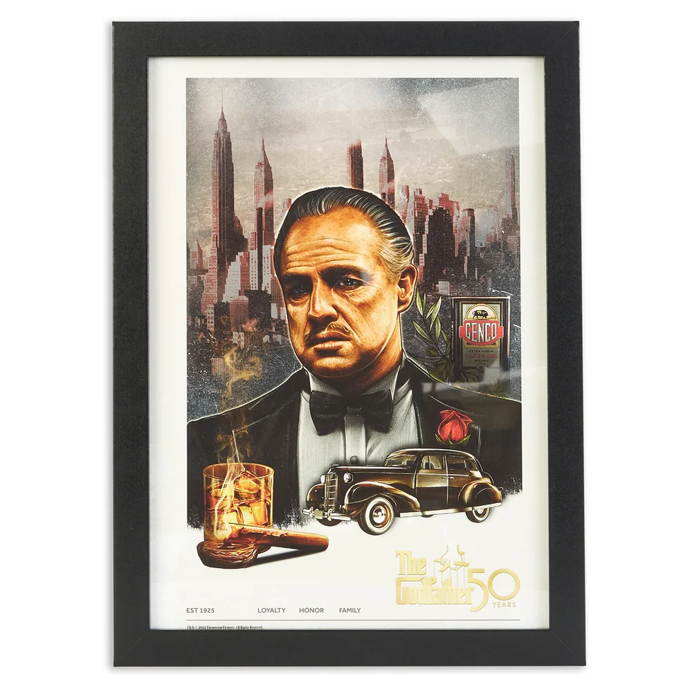 The Godfather 50 Years Art Print Giclee Art Print - A4 - Print Only Bild 1