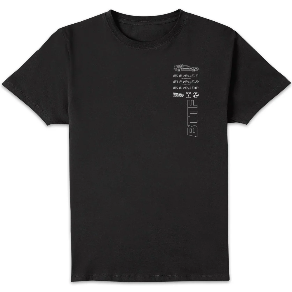 Back To The Future 88MPH Men's T-Shirt - Black - S Bild 1