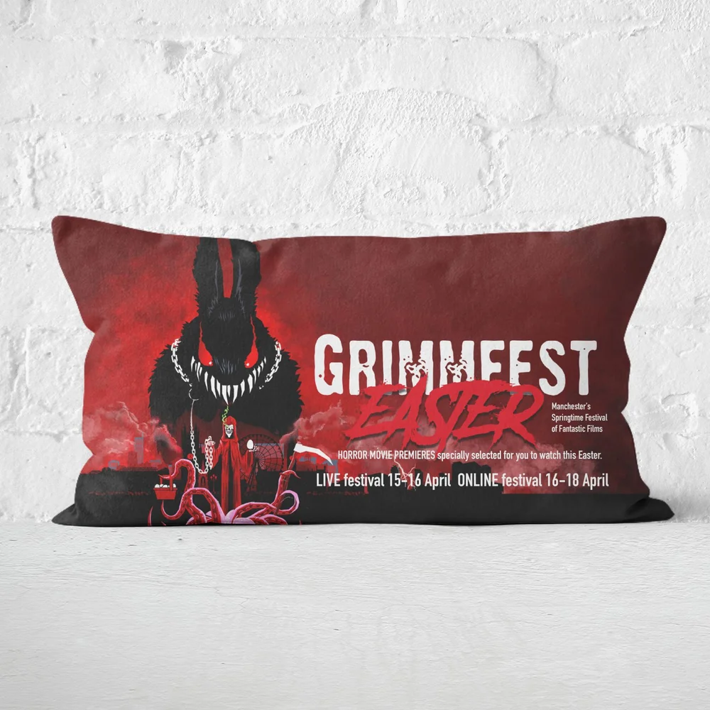 Grimmfest 2022 Grimmfest Easter Rectangular Cushion - 30x50cm - Soft Touch Bild 1