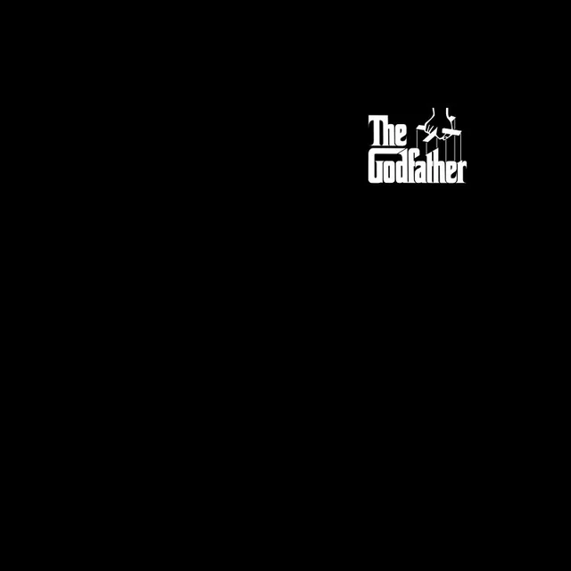 The Godfather Logo Unisex T-Shirt - Schwarz