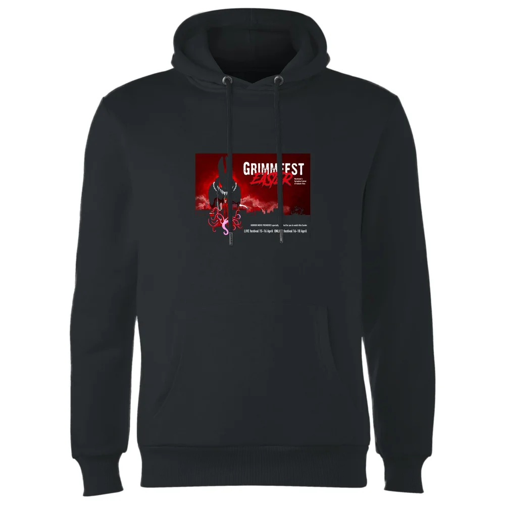 Grimmfest 2022 Easter Bunny Hoodie - Black - S Bild 1