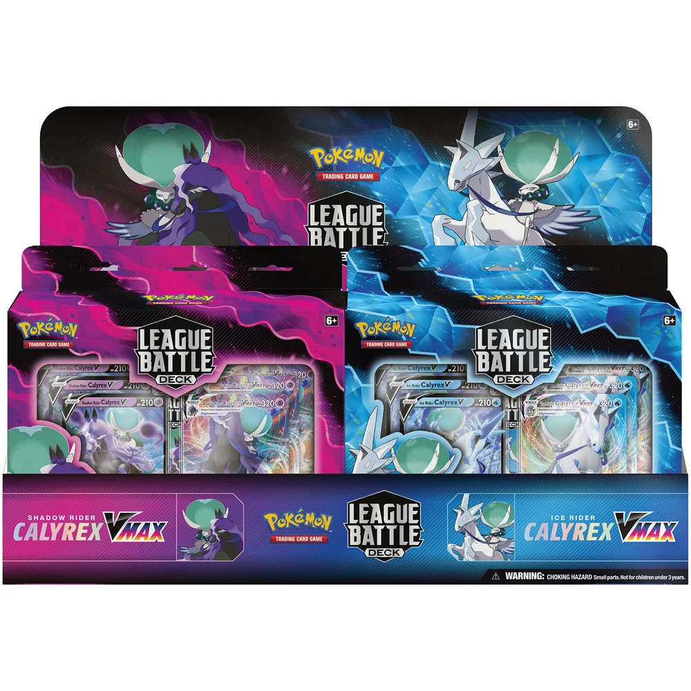 Pokémon TCG: League Battle Deck - Shadow Rider Calyrex VMAX and Ice Rider Calyrex VMAX Bild 1