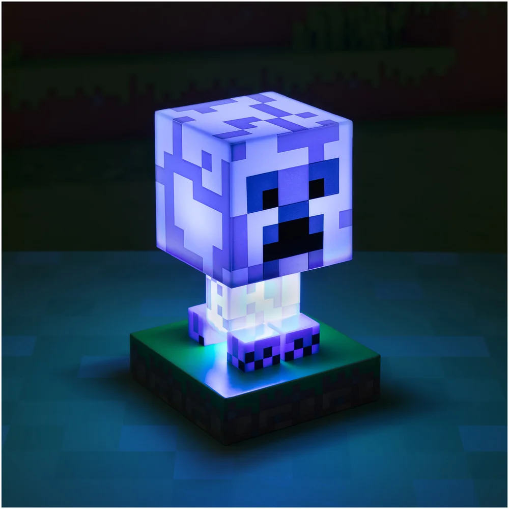 Minecraft Charged Creeper Icon Light Bild 1