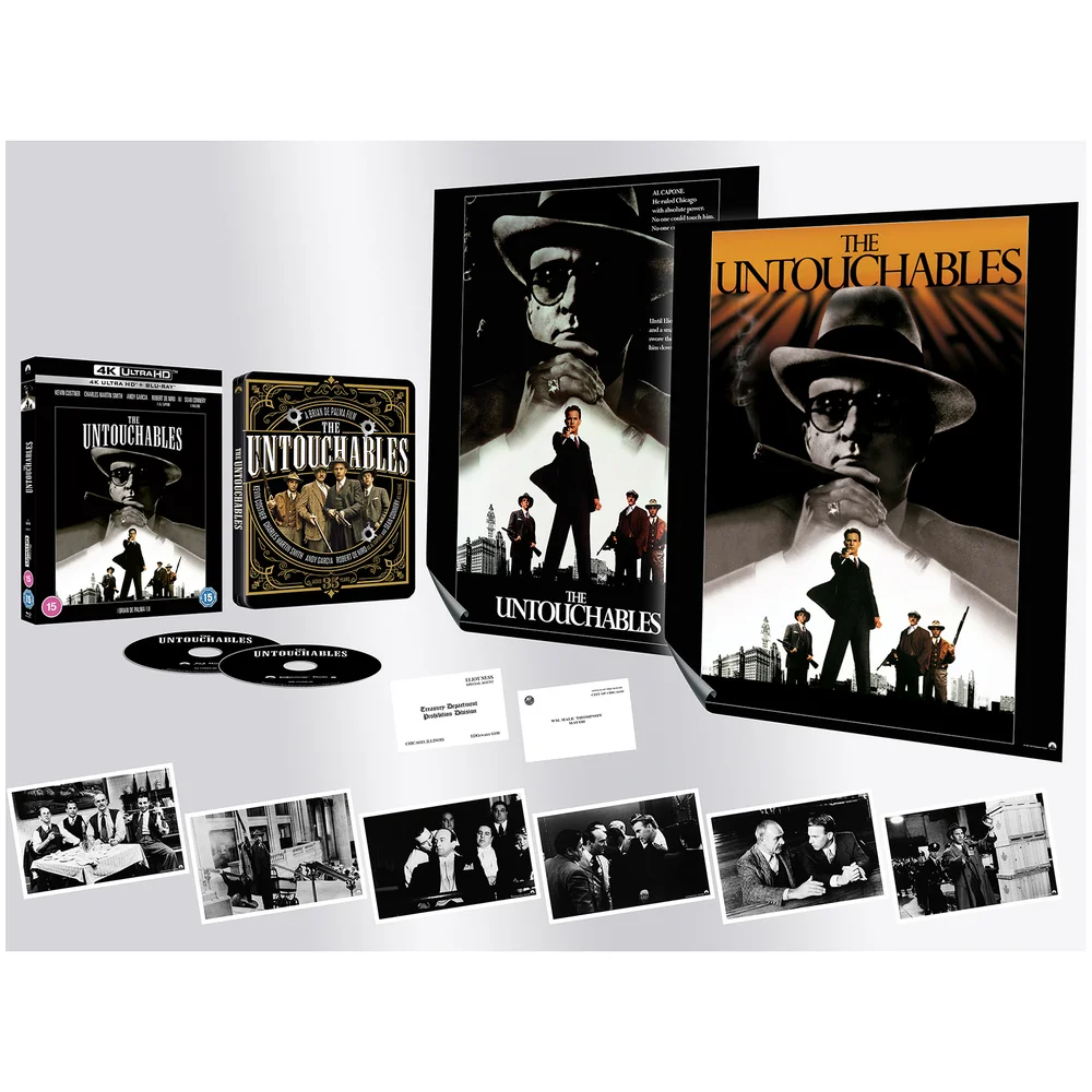 The Untouchables - 4K Ultra HD Special Collectors Edition Steelbook (includes Blu-ray) Bild 1