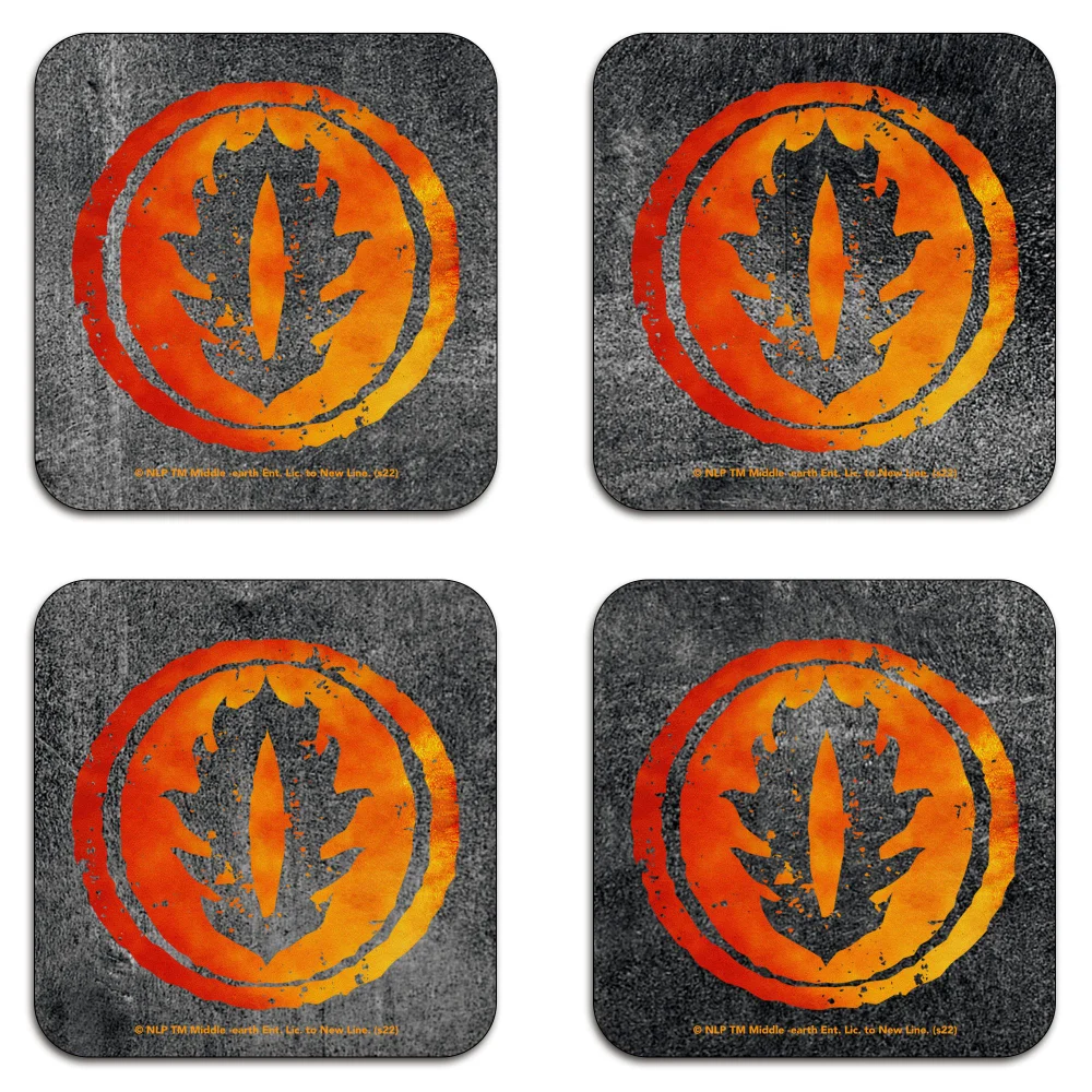 Lord Of The Rings Sauron's Eye Coaster Set Bild 1