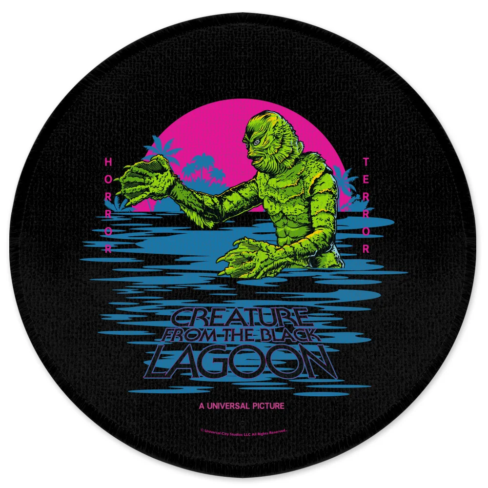 Universal Monsters Creature From The Black Lagoon Round Bath Mat Bild 1