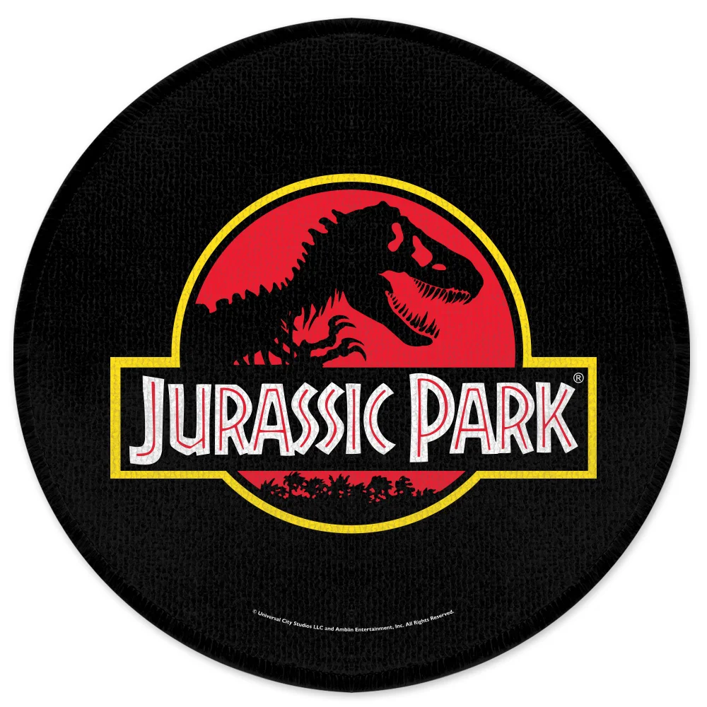 Jurassic Park Jurassic Park Logo Round Bath Mat Bild 1