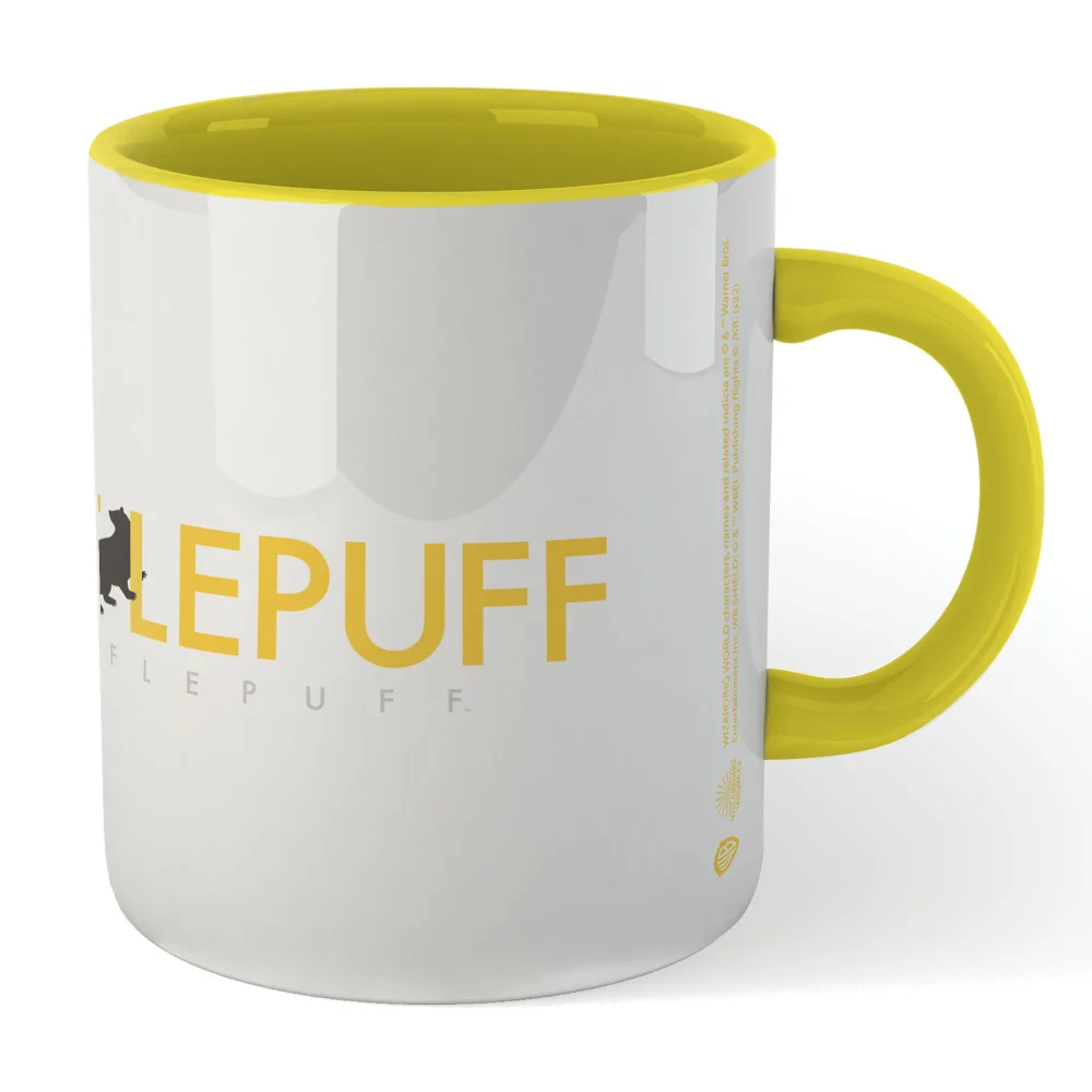 Harry Potter Hufflepuff Mug - Yellow Bild 1