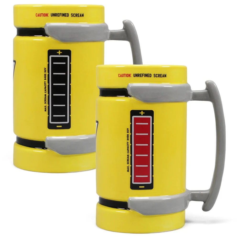 Monsters Inc Scream Heat Changing 3D Shaped Mug Bild 1