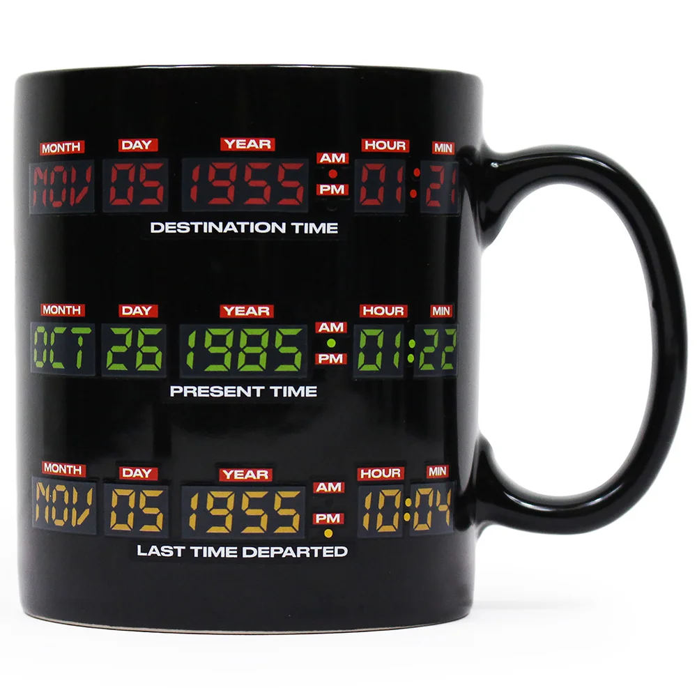 Back to the Future Heat Changing Mug Bild 1