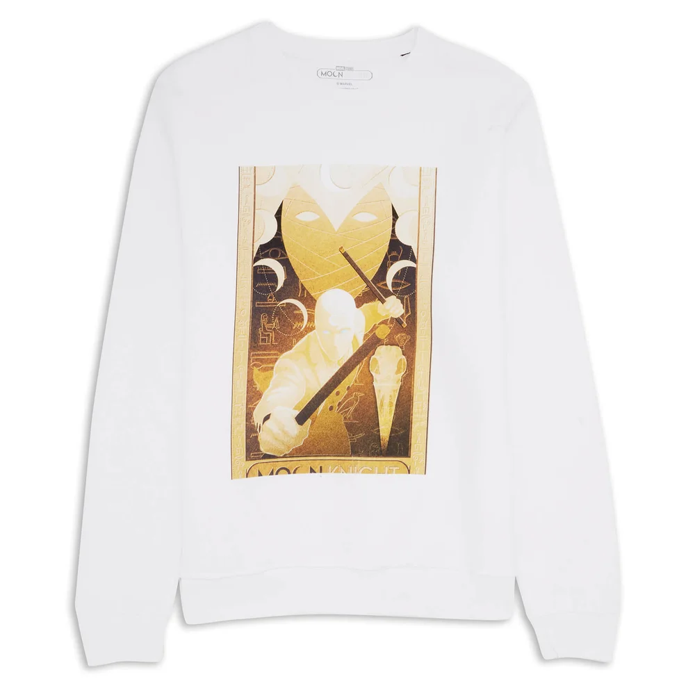Marvel Moon Knight Gold Sweatshirt - White - S Bild 1