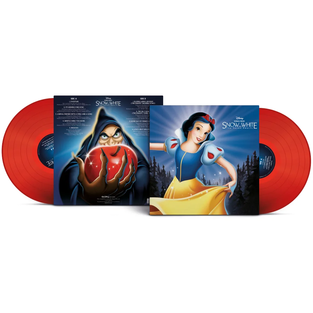 Songs from Snow White and the Seven Dwarfs (85th Anniversary) (Red Colour Vinyl) Vinyl Bild 1