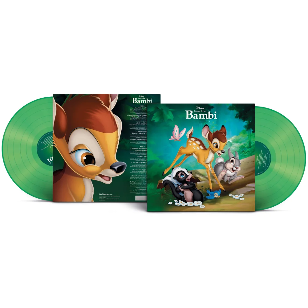 Music from Bambi (80th Anniversary) (Light Green Colour Vinyl) Vinyl Bild 1