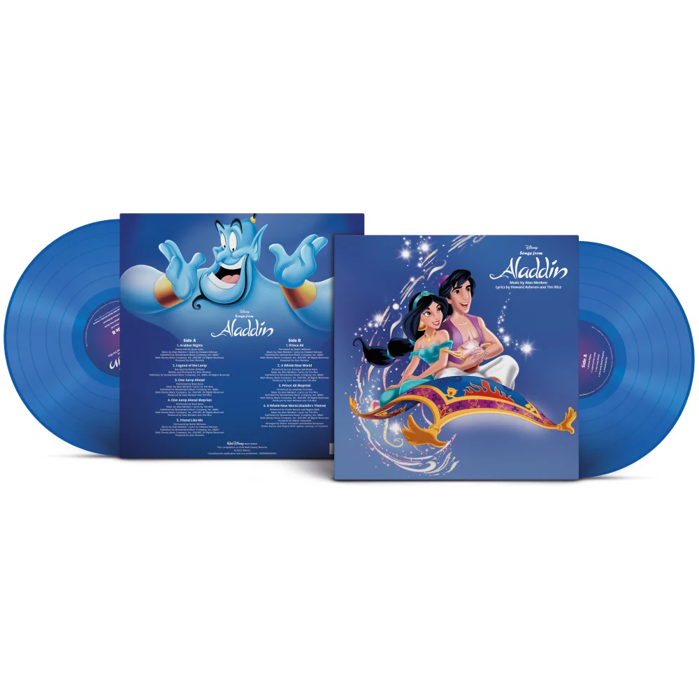 Songs from Aladdin (30th Anniversary) (Ocean Blue Colour Vinyl) Vinyl Bild 1