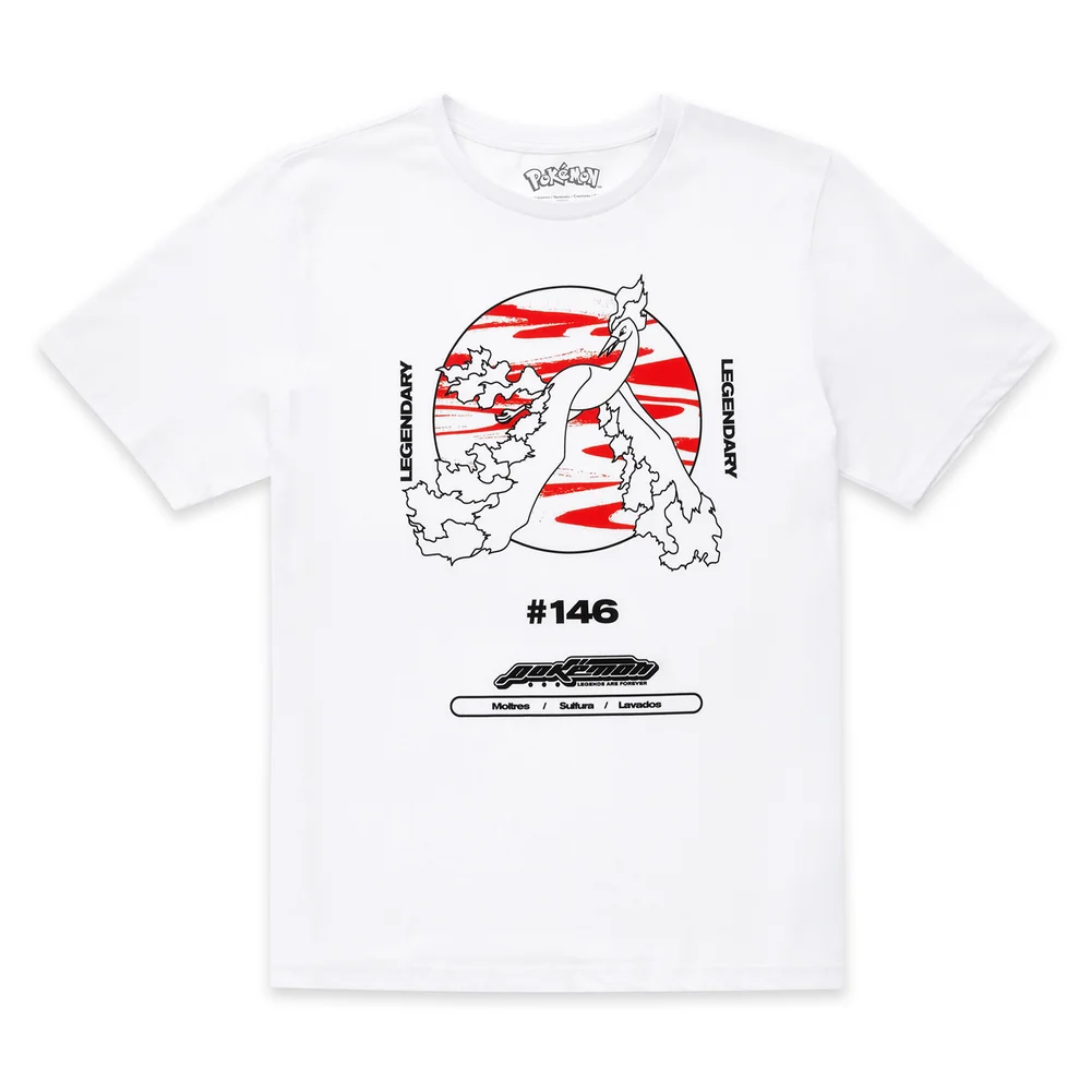 Pokémon Moltres Legendary Frauen T-Shirt - Weiß - XS Bild 1