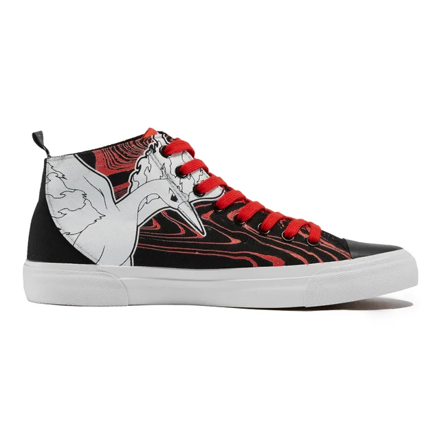 Pokémon Legendary Birds Schwarze Signature High Tops