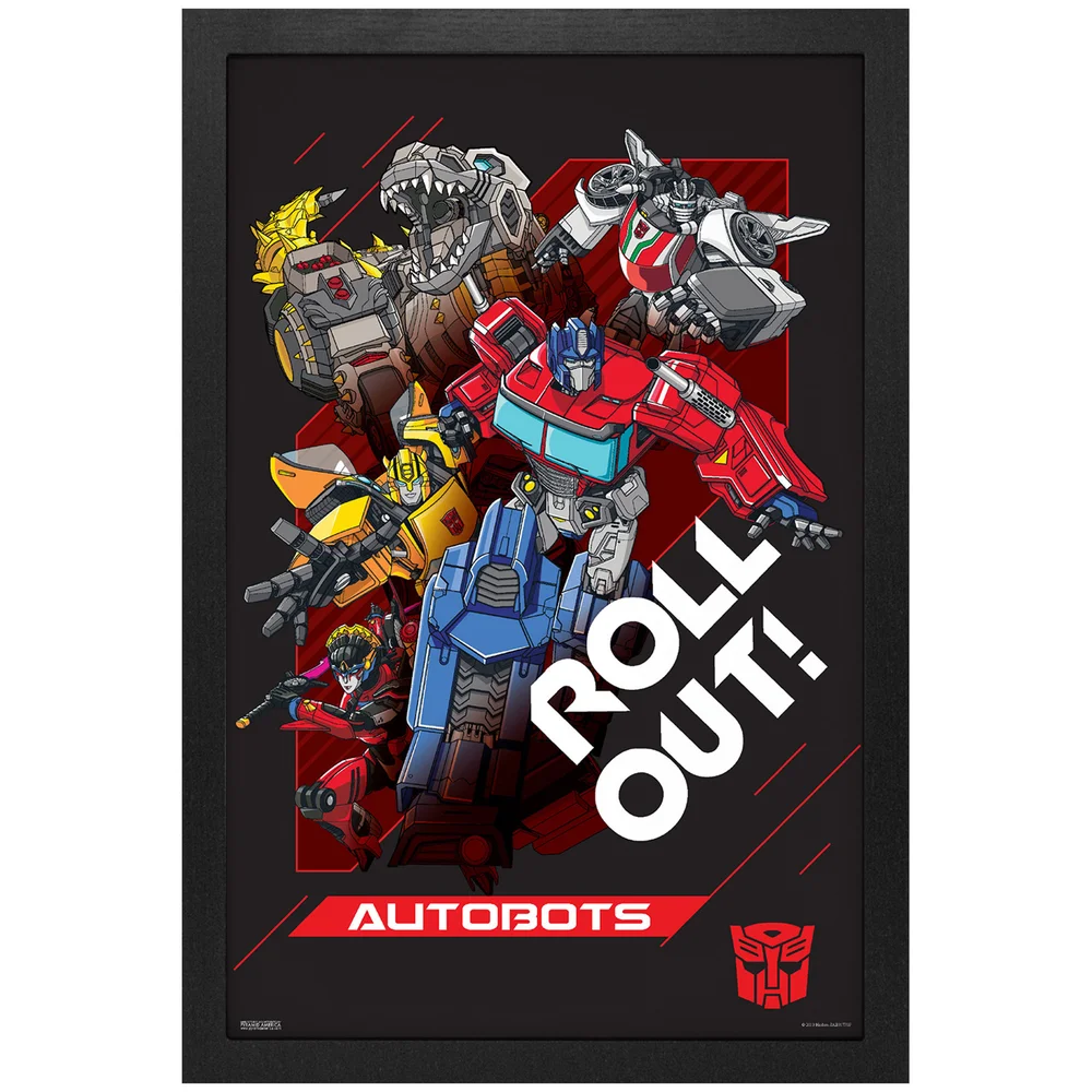Transformers Autobots Roll Out Framed Art Print Bild 1
