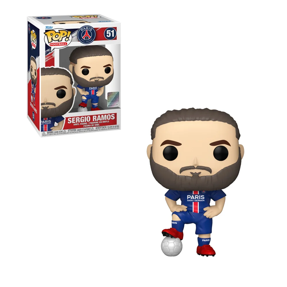 Paris Saint-Germain Sergio Ramos Funko Pop! Vinyl Bild 1