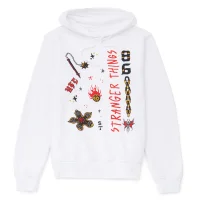 Stranger Things HFC Flash Hoodie - Weiß