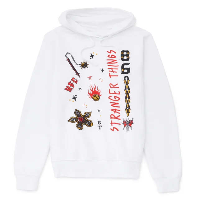 Stranger Things HFC Flash Hoodie - Weiß